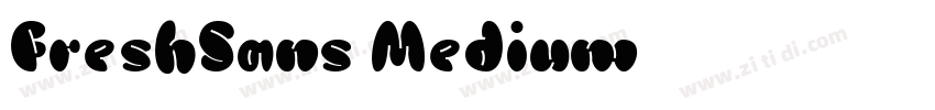 FreshSans Medium字体转换